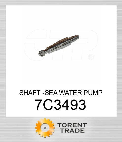 7c3493 ВАЛ - НАСОС МОРСЬКОЇ ВОДИ CATERPILLAR