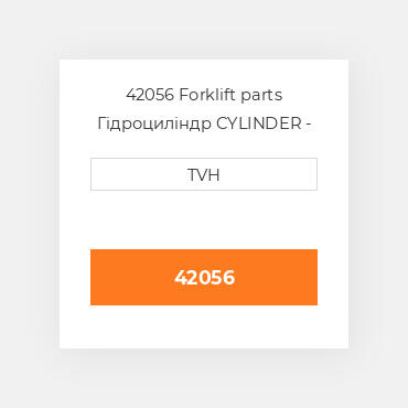 42056 Forklift parts Гідроциліндр CYLINDER - Master