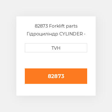 82873 Forklift parts Гідроциліндр CYLINDER - Master