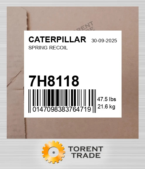 7H8118 Пружина віддачі CATERPILLAR