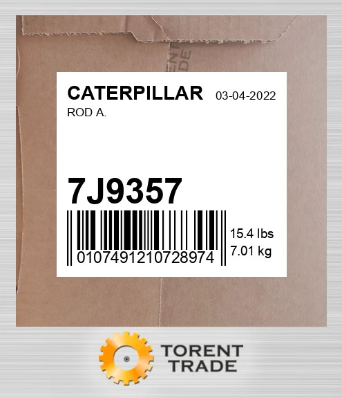 7J9357 ШТОК A. CATERPILLAR