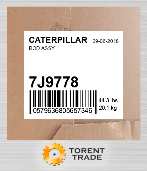 7J9778 ШТОК У ЗБОРІ CATERPILLAR