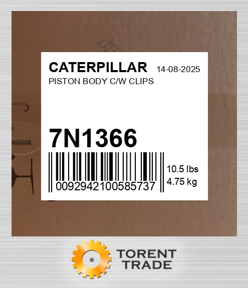 7N-1366 Поршень з корпусом і кліпсами BLUMAQ NEW AFTERMARKET