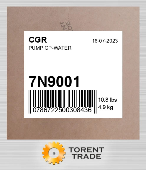 7N9001 Група водяного насоса CGR