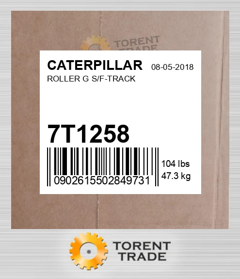 7T1258  Група ролика S/F гусениці  CATERPILLAR