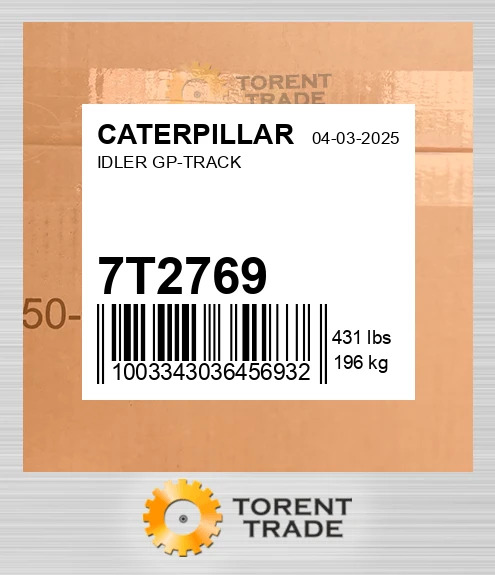 7T2769 Група опорного ролика гусениці CATERPILLAR