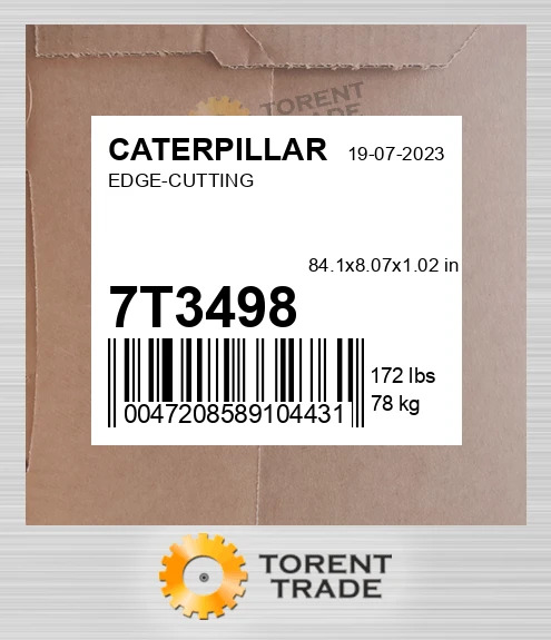 7T3498 Ріжуча кромка CATERPILLAR