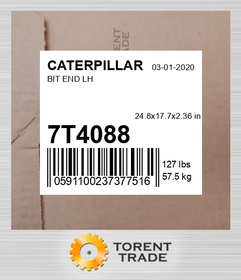 7T4088 Наконечник біт лівий CATERPILLAR