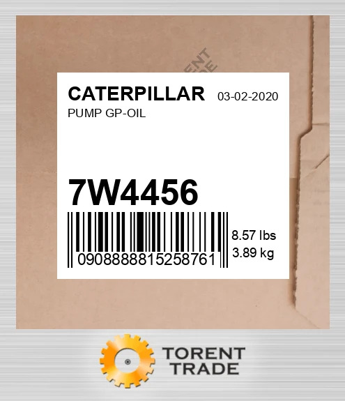 7W4456 Група масляного насоса CATERPILLAR