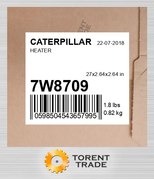 7W8709 Обігрівач CATERPILLAR
