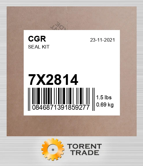 7X2814 Набір сальників CGR
