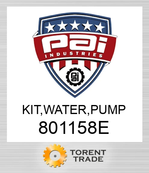 801158E Комплект, вода, насос PAI INDUSTRIES
