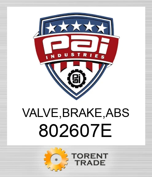802607E Клапан, brake, abs PAI INDUSTRIES