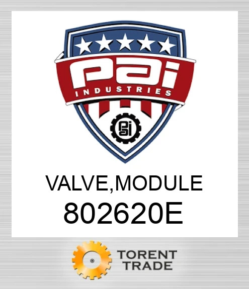 802620E Клапан, модуль PAI INDUSTRIES