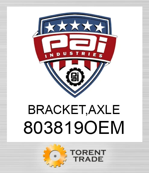 803819OEM Кронштейн, міст PAI INDUSTRIES