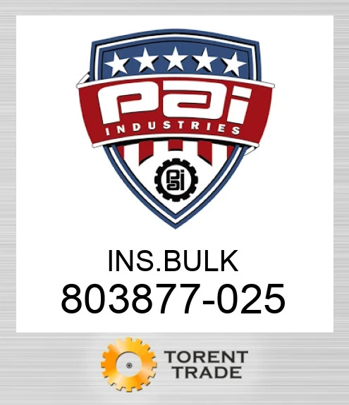 803877-025 Insbulk PAI INDUSTRIES
