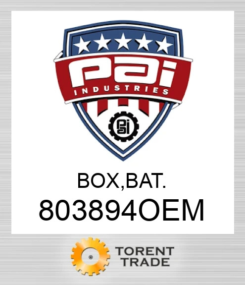 803894OEM Box, bat PAI INDUSTRIES