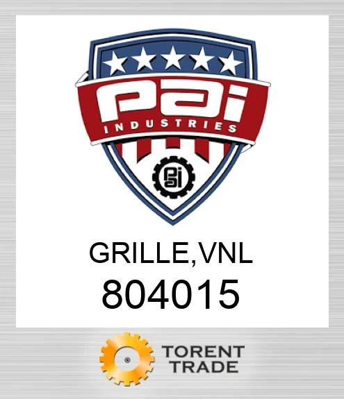 804015 Grille, vnl PAI INDUSTRIES