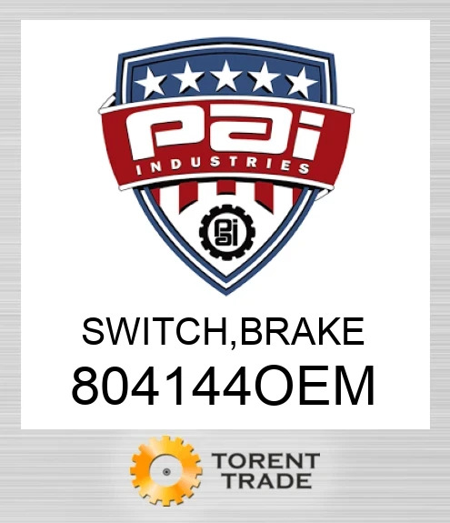 804144OEM Перемикач, гальмівний PAI INDUSTRIES