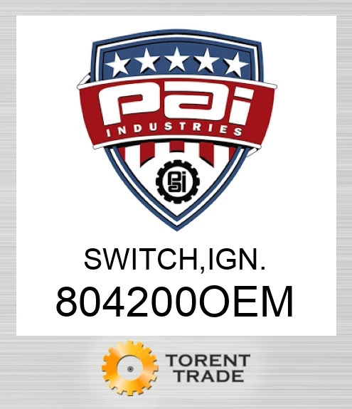 804200OEM Switch, ign PAI INDUSTRIES