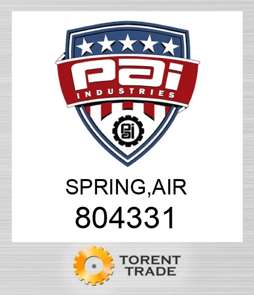 804331 Пружина, повітря PAI INDUSTRIES