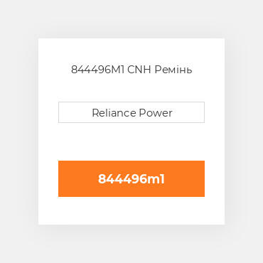 844496M1 CNH Ремінь