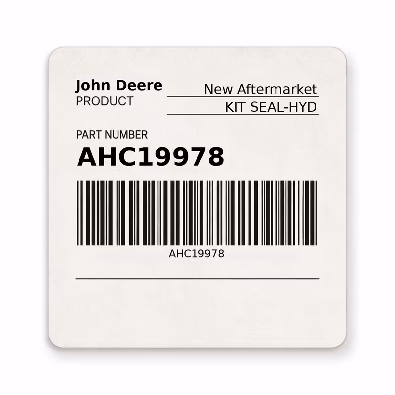 AHC19978 KIT SEAL-HYD fits John Deere (New Aftermarket)