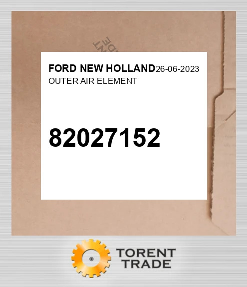 82027152 OUTER AIR ELEMENT FORD NEW HOLLAND NEW AFTERMARKET