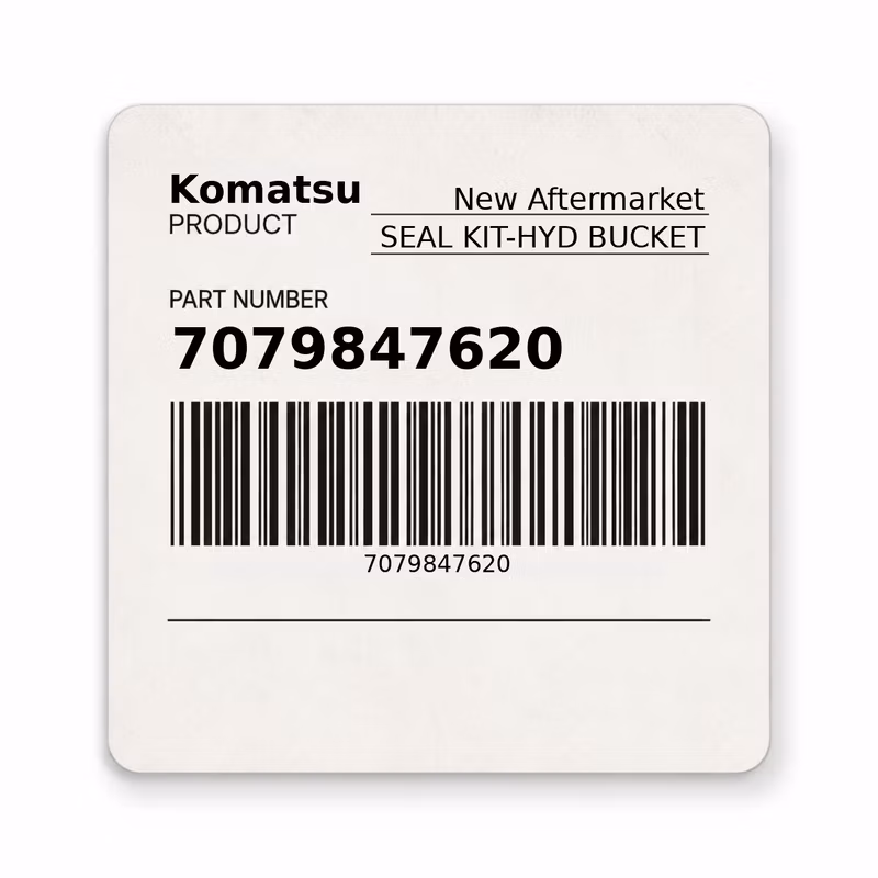 7079847620 SEAL KIT-HYD BUCKET fits Komatsu (New Aftermarket)