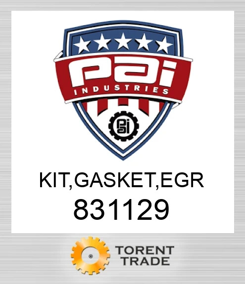 831129 Комплект, прокладка, egr PAI INDUSTRIES