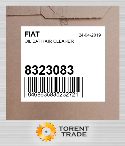 8323083 масляний BATH AIR CLEANER FIAT NEW AFTERMARKET