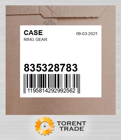 835328783 Кільце Шестерня CASE NEW AFTERMARKET
