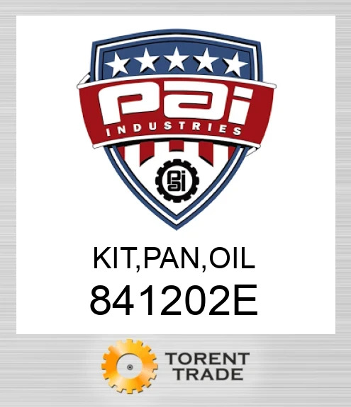 841202E Комплект, піддон, масло PAI INDUSTRIES