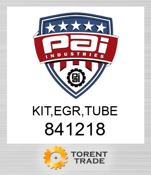 841218 Комплект, egr, tube PAI INDUSTRIES