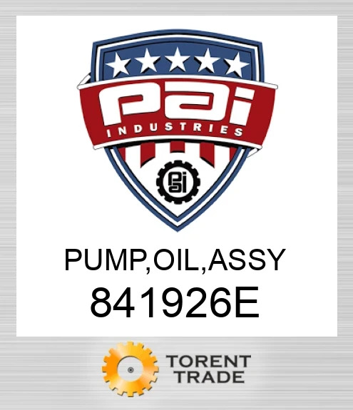 841926E Насос, масло, вузол PAI INDUSTRIES