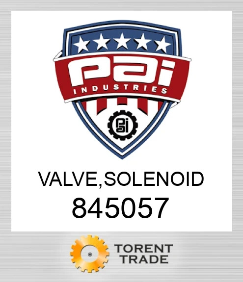 845057 Клапан, solenoid PAI INDUSTRIES
