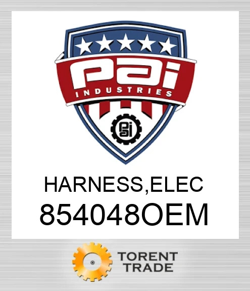 854048OEM Harness, elec PAI INDUSTRIES