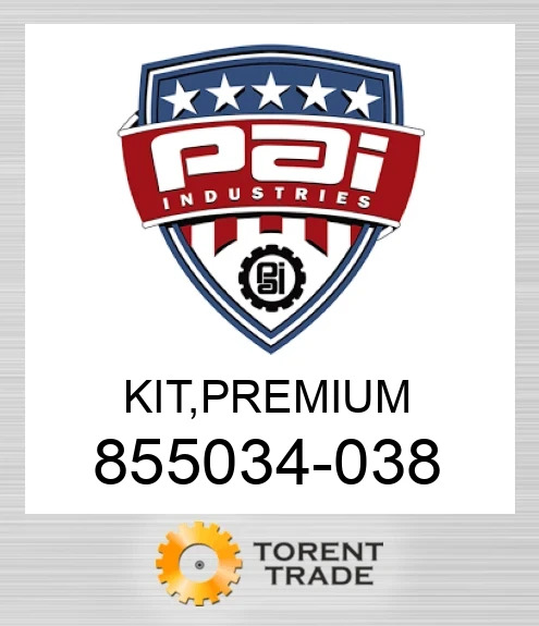855034-038 Комплект, premium PAI INDUSTRIES