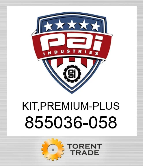 855036-058 Комплект, premium - plus PAI INDUSTRIES