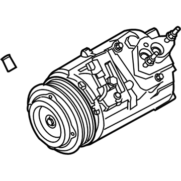 HC3Z-5A242-A Компресор у зборі