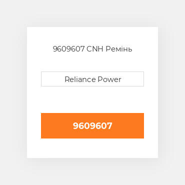 9609607 CNH Ремінь