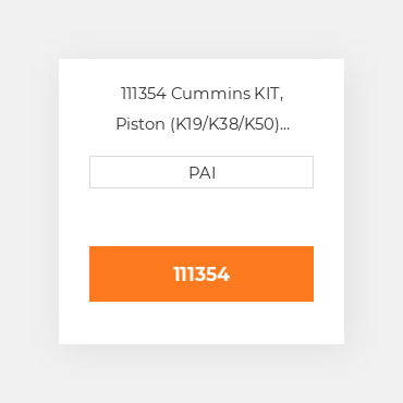 111354 Cummins KIT, Piston (K19/K38/K50) Поршневий комплект