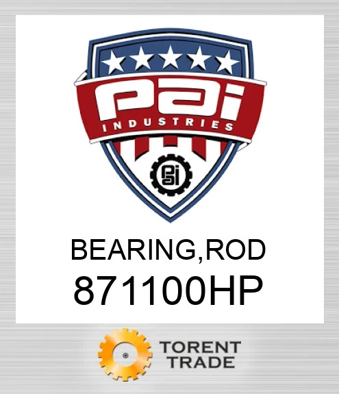 871100HP Підшипник, шатун PAI INDUSTRIES