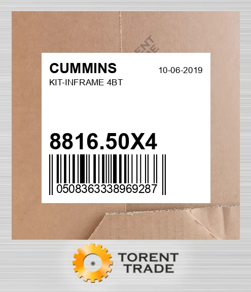 8816.50X4 комплект-INFRAME, 4BT CUMMINS NEW AFTERMARKET
