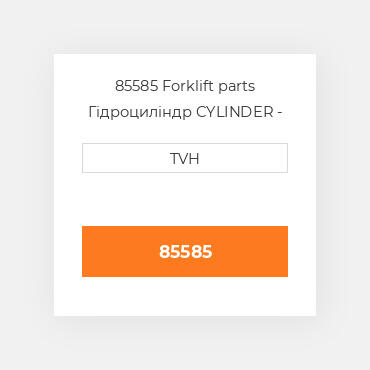 85585 Forklift parts Гідроциліндр CYLINDER - Master
