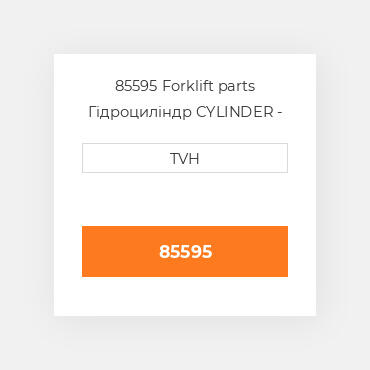 85595 Forklift parts Гідроциліндр CYLINDER - Master