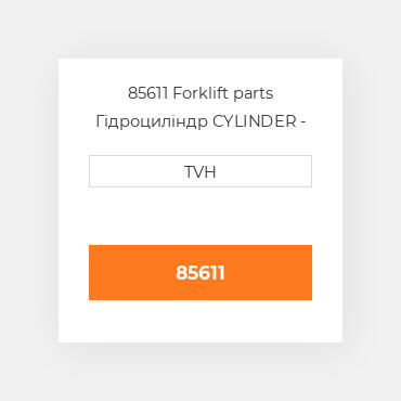 85611 Forklift parts Гідроциліндр CYLINDER - Master