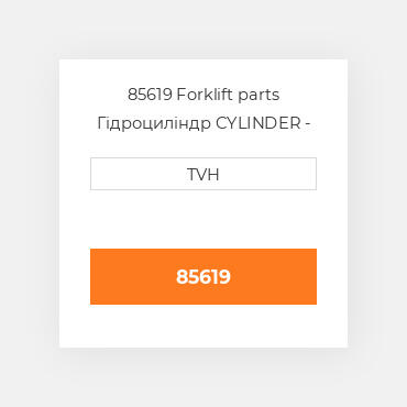 85619 Forklift parts Гідроциліндр CYLINDER - Master