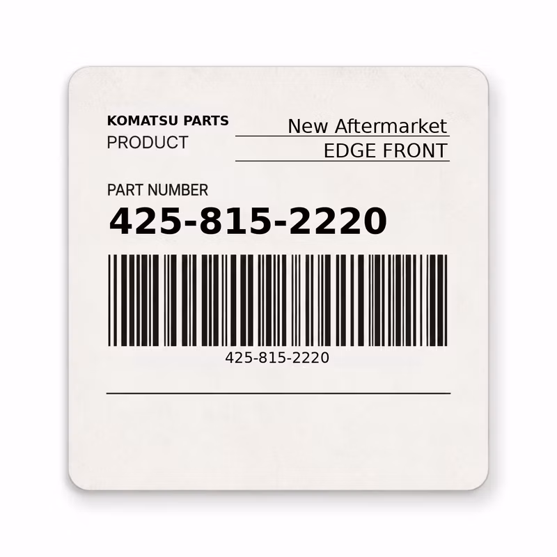 425-815-2220 EDGE FRONT fits Komatsu (New Aftermarket)