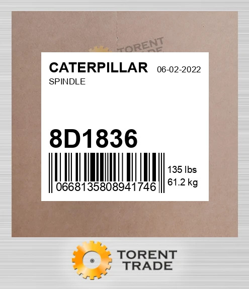 8D1836 Шпиндель CATERPILLAR